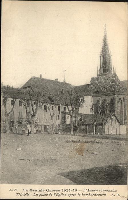 Thann Haut Rhin Elsass Eglise