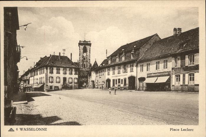 Wasselonne Bas Rhin place Leclerc