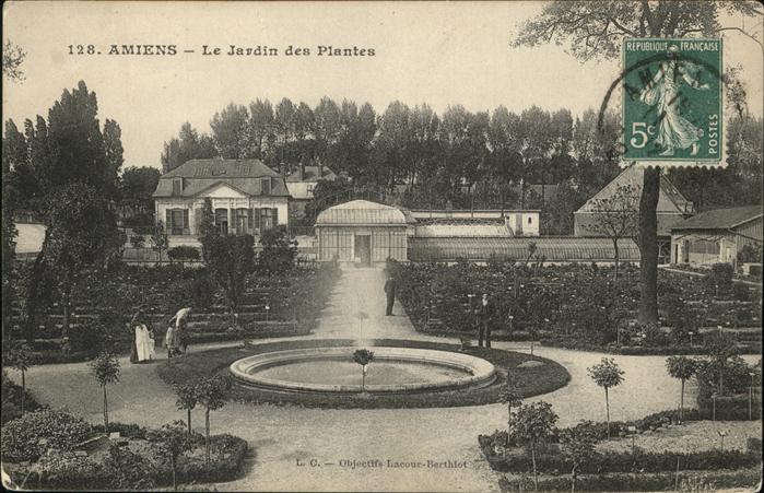 Amiens Jardin Springbrunnen