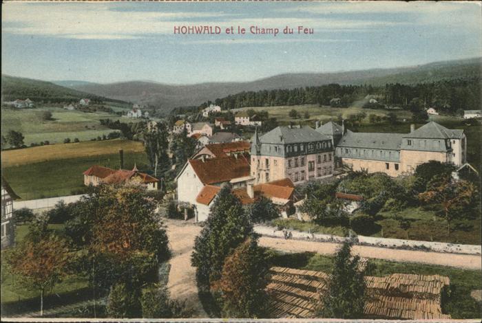 Le Hohwald Champ du Feu