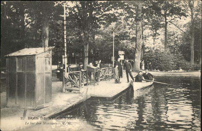 Vincennes Bois de Vincennes Lac de Minimes