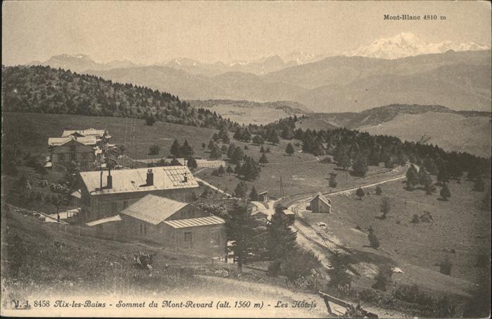 Aix-les-Bains Mont Revard Mont Blanc