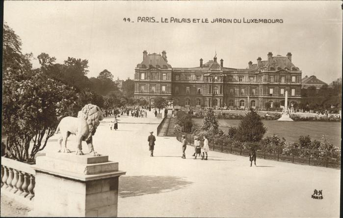 Paris Le Palais Jardin Luxembourg