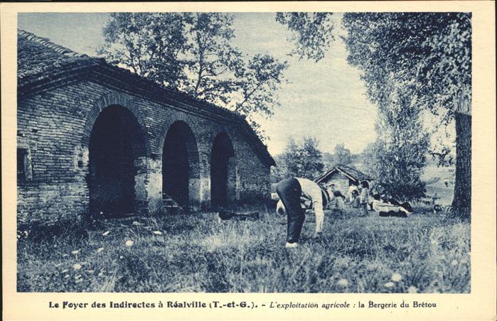 Realville Le Foyer de Indirectes Bergerie du Bret