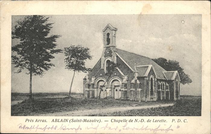 Ablain-Saint-Nazaire Chapelle Lorette