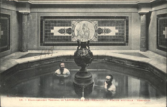 Lamalou-les-Bains Etablissiment Thermal Piscine