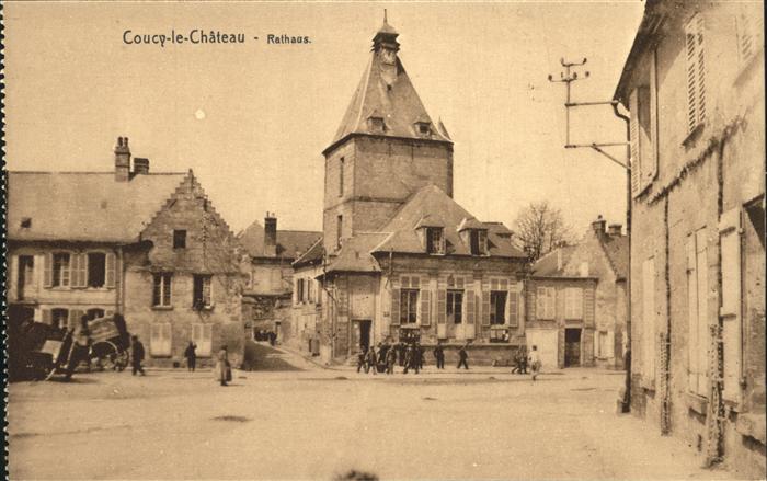 Coucy-le-Chateau-Auffrique Rathaus