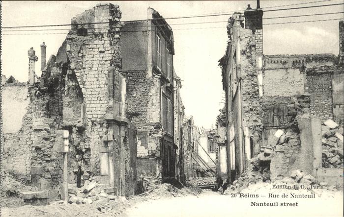 Reims Champagne Ardenne Rue Nanteuil