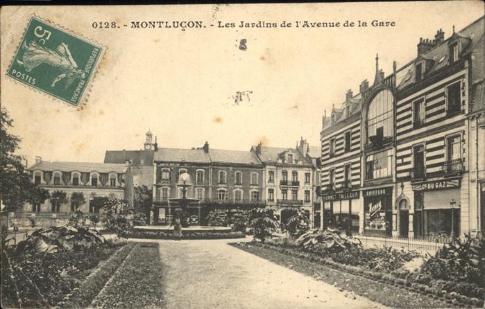 Montlucon Jardins Avenue Gare