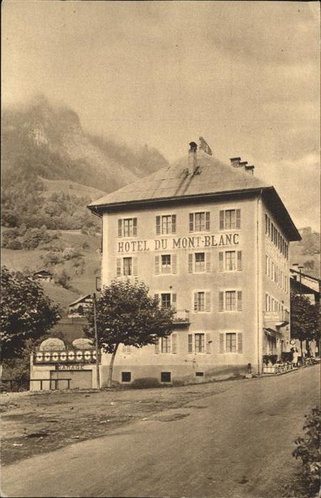 Flumet Hotel Mont-Blanc