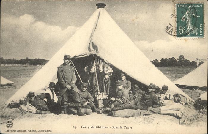 Chalons-en-Champagne Camp de Chalons Sous la Tente