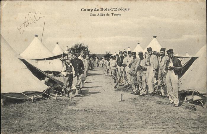 Bois-l Eveque Allee de Tentes