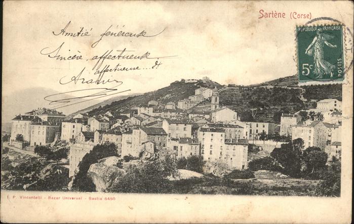 Sartene vue generale