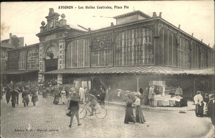 Avignon Vaucluse Place Pie Halles Centrales