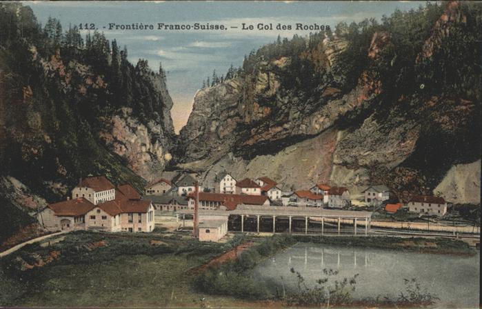 Besancon Doubs Col Roches Frontiere Franco-Suisse