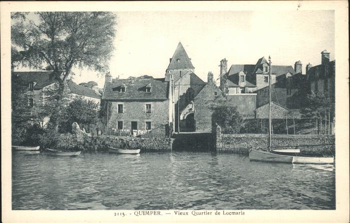 Quimper Vieux Quartier de Locmarin