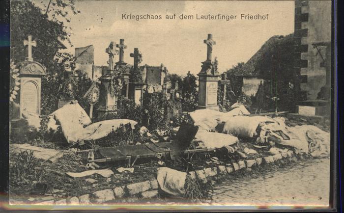 Muellheim Baden Lauterfinger Friedhof
Kriegschaos