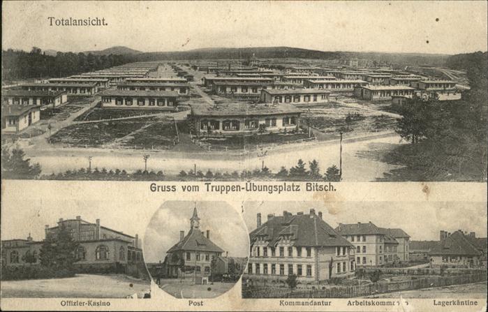 Bitsch Lothringen Truppenübungsplatz