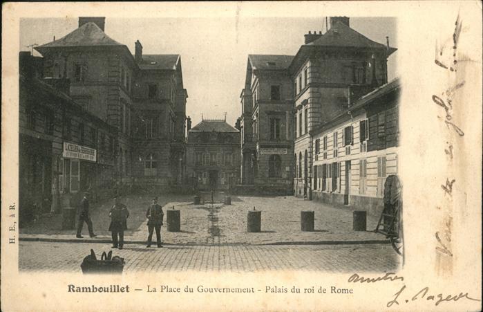 Rambouillet Place du Gouvernement