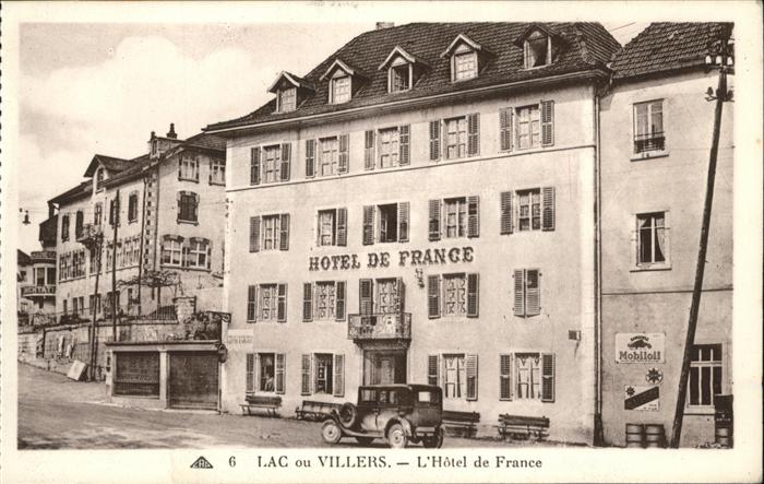 Villers-le-Lac Hotel de France