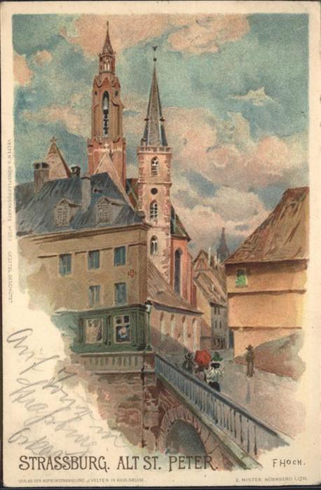 Strasbourg Alsace Alt St. Peter