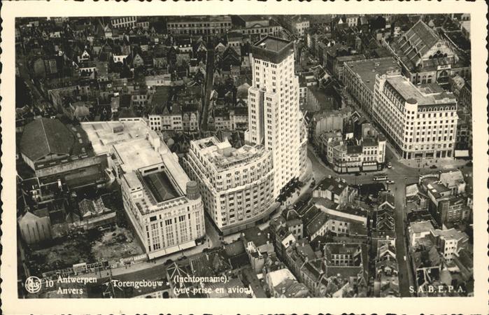 Antwerpen Anvers Fliegeraufnahme