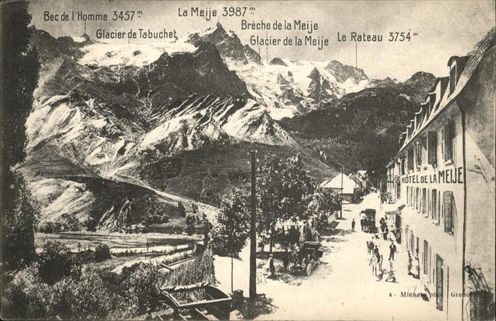 La Meije Le Rateau Bec de Homme Tabuchet