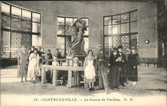 Contrexeville Vosges Source Pavillon