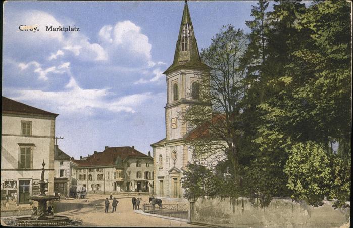Cirey Vesoul Marktplatz