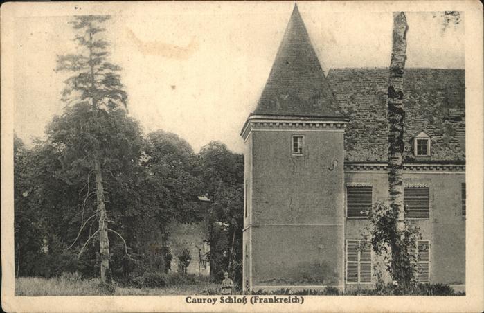Cauroy Schloss