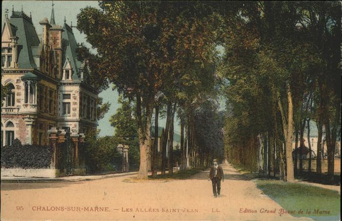 Chalons-en-Champagne Marne Allee Saint Jean