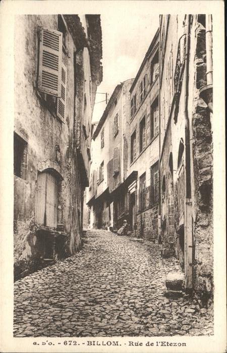 Billom Rue de Etezon