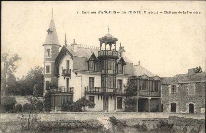 La Pointe-Bouchemaine Chateau de la Perriere