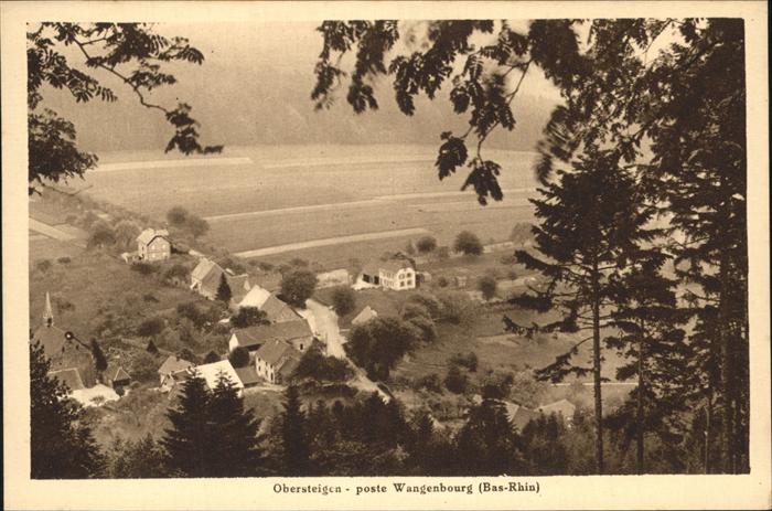 Wangenbourg-Engenthal Obersteigen