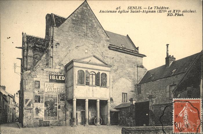 Senlis Oise Eglise Saint Aignan