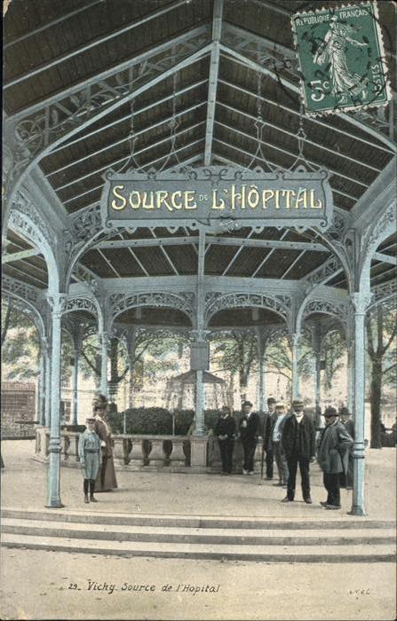 Vichy Allier Source de Hopital