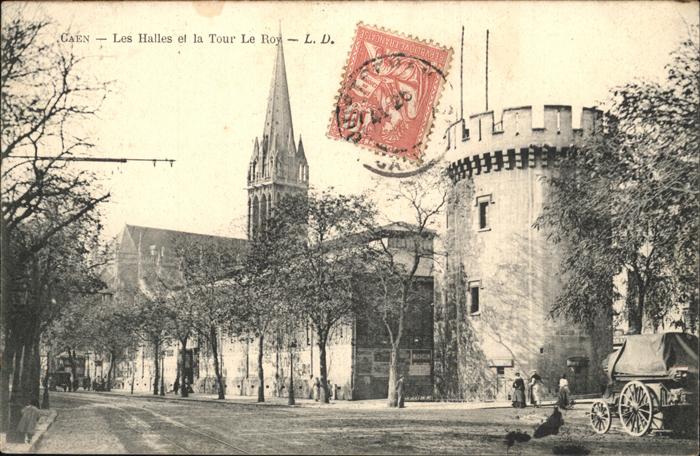 Caen Halles et la Tour Le Roy