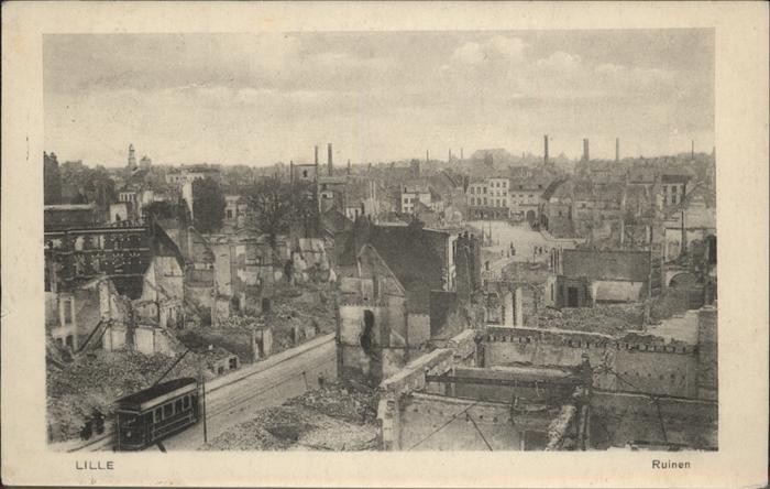 Lille Nord Ruinen Zug