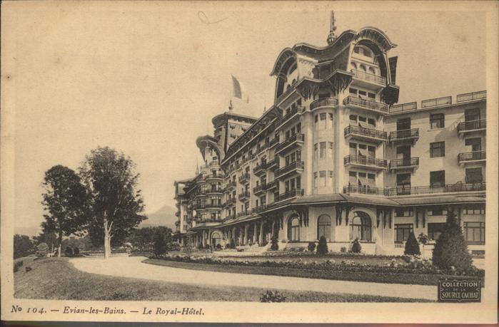 Evian-les-Bains Haute Savoie Royal Hotel
