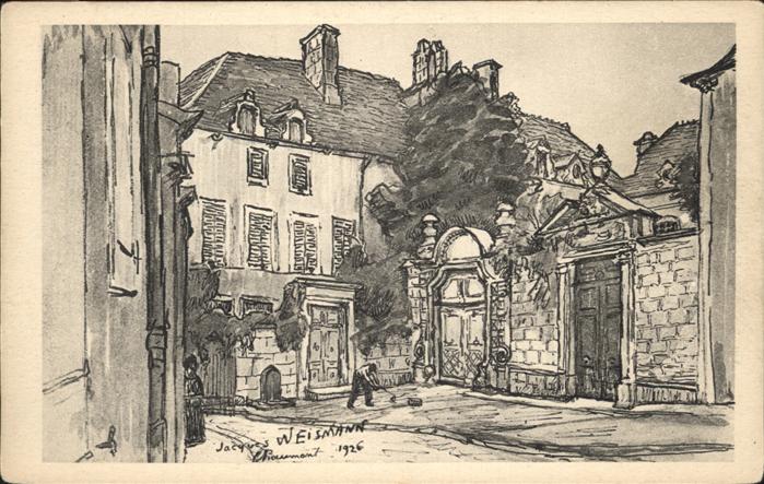 Chaumont 52 Künstler Weismann