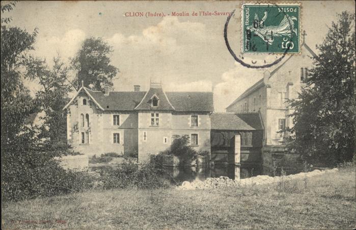 Clion Indre Moulin de Isle Savary