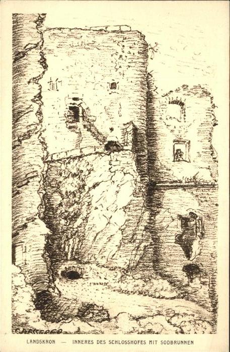 Landskron Tschechien Schlosshof Sodbrunnen