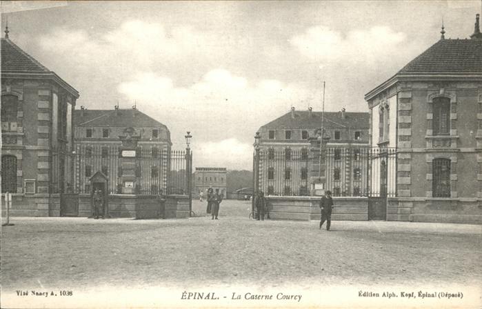 Epinal Vosges Caserne Courcy