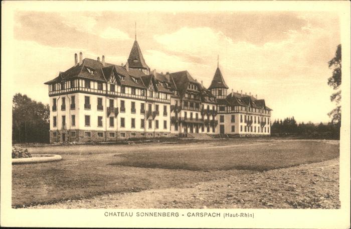 Carspach Chateau Sonnenberg
