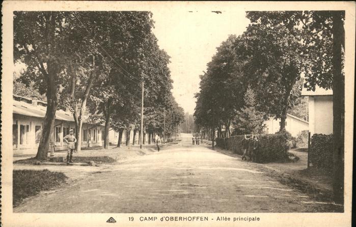 Oberhoffen-les-Wissembourg Camp allee principale
