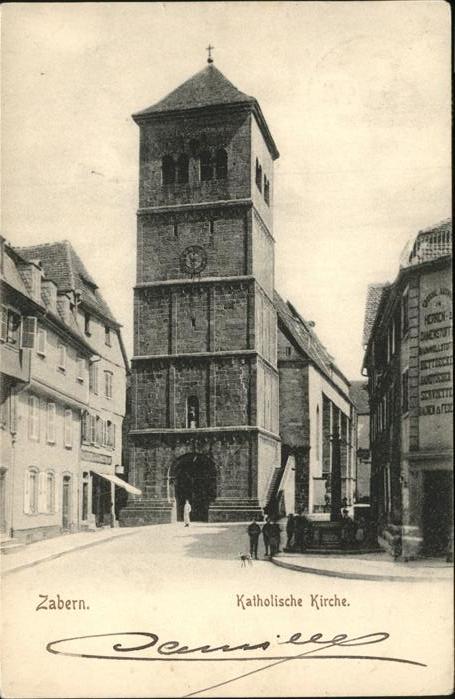 Zabern Saverne Kath. Kirche