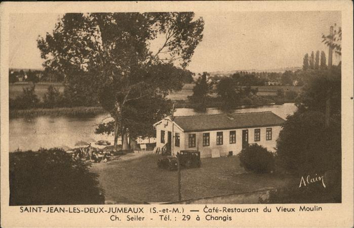 Saint-Jean-les-Deux-Jumeaux Cafe Vieux Moulin