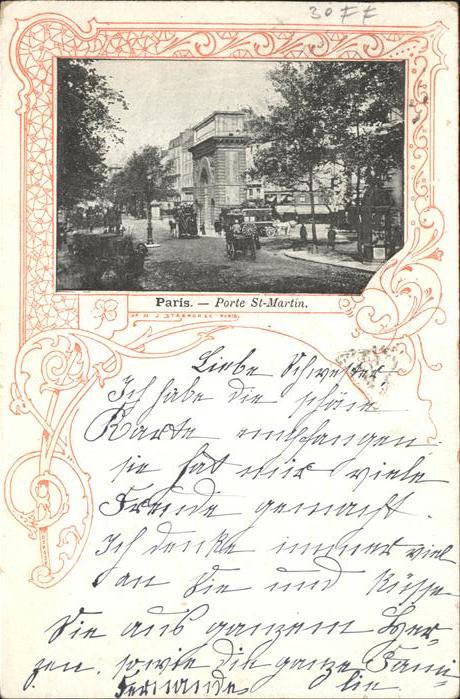 Paris Porte St. Martin