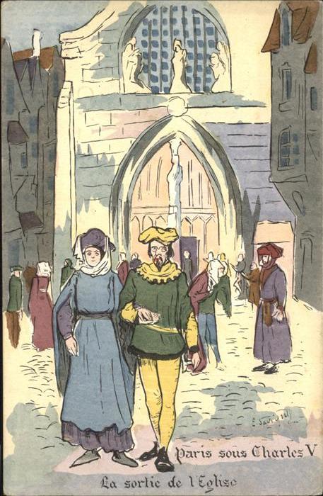 Paris Sortie de l'Eglise