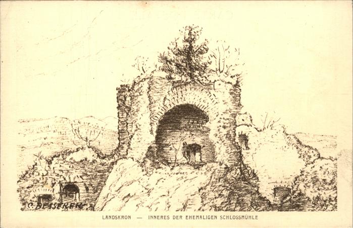 Landskron Tschechien Schlossmühle